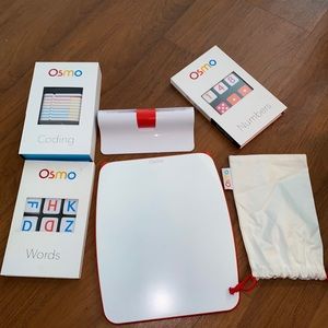Osmo iPad base + Dry erase board + Coding + Words + Numbers